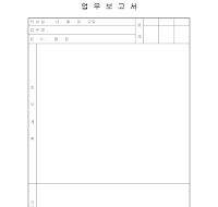 업무보고서 (1) 업무보고서 (1)